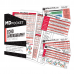 Echocardiography Reference Card Set & Rapid ID