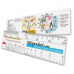 EKG Heart Rate Calculator Ruler