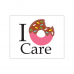I Donut Care Greeting Card