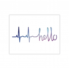 Hello Greeting Card