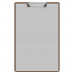 Vertical 11 x 17 MDF Clipboard Notepad - Blank