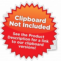 2 Pack - ISO Clipboards Notepads