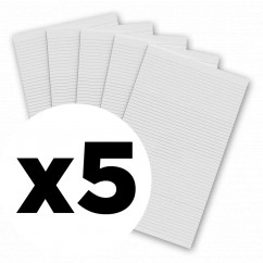 5 Pack - 14 X 8.5 Notepad