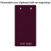 Checklist Clipboard - Wine