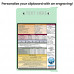  Folding Memo - WhiteCoat Clipboard® - Mint Medical Edition