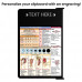 Folding Memo - WhiteCoat Clipboard® - Black Nursing Edition
