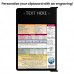 Folding Memo - WhiteCoat Clipboard® - Blackout Edición Médica