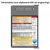  Folding Memo - WhiteCoat Clipboard® - Silver Edición Médica