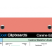 WhiteCoat Clipboard - Coral Canine Edition