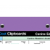 WhiteCoat Clipboard - Lilac Canine Edition