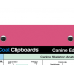 WhiteCoat Clipboard - Pink Canine Edition