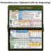 WhiteCoat Clipboard® - Army Green Dietitian Edition