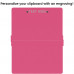 Pink ISO Clipboard - Slightly Damaged