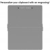Silver Steel ISO Clipboard