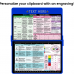 WhiteCoat Clipboard® - Blue Speech Language Pathology Edition
