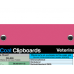 WhiteCoat Clipboard® - Pink Veterinary Medicine Edition