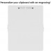 White ISO Clipboard