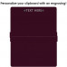 Wine A4 ISO Clipboard