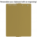Tactical Brown Vertical ISO Clipboard