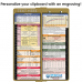 WhiteCoat Clipboard® Vertical - Tactical Brown Pediatric Edition
