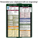 WhiteCoat Clipboard® Vertical - Green Pharmacy Edition
