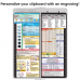 WhiteCoat Clipboard® Vertical - White Nursing Edition