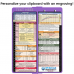 WhiteCoat Clipboard® Vertical - Lilac Pediatric Edition