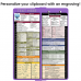 WhiteCoat Clipboard® Vertical - Lilac Pharmacy Edition