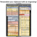 WhiteCoat Clipboard® Vertical - Silver Anesthesia Edition