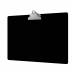 Black Aluminum 17 x11 Ledger Clipboard with Butterfly Clip