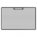 Aluminum 17 x11 Ledger Clipboard - Blackout