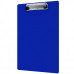 Letter Size 8.5 x 11 Aluminum Clipboard | Blue