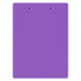 Letter Size 8.5 x 11 Aluminum Clipboard | Lilac