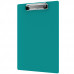 Letter Size 8.5 x 11 Plastic Clipboard | Teal