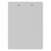 Letter Size 8.5 x 11 Aluminum Clipboard | White