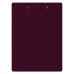 Letter Size 8.5 x 11 Aluminum Clipboard | Wine