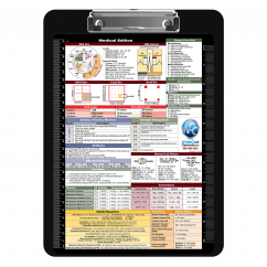 Flat Plastic Medical Clipboard