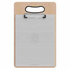 Letter Size MDF Handle Clipboard