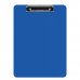 Letter Size 8.5 x 11 Plastic Clipboard | Blue