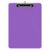 Letter Size 8.5 x 11 Plastic Clipboard | Lilac