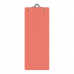 4.25 x 11 Aluminum Server Clipboard - Coral