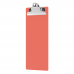 4.25 x 11 Aluminum Server Clipboard - Coral