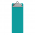 4.25 x 11 Aluminum Server Clipboard - Teal