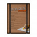 HDF Vertical Menu Board with Bands