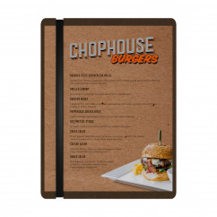 HDF Single Band Vertical Menu Board