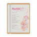 MDF Single Band Vertical Menu Board 