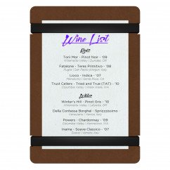 HDF Small Menu Holder