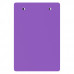 Memo Size 5 x 8 Aluminum Clipboard | Lilac