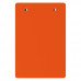Memo Size 5 x 8 Aluminum Clipboard | Orange