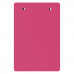 Memo Size 5 x 8 Aluminum Clipboard | Pink